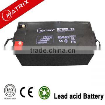 China 12V 200AH Rail traffic battery online sale hot