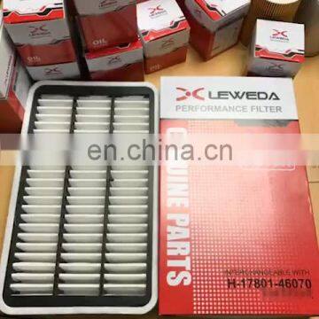 Leweda brand best air filters wholesale price 13780-74L00 for Japanese car