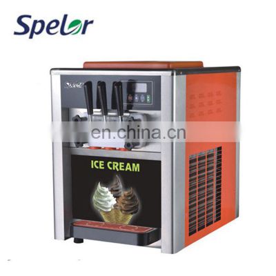 High Productivity Cheap Price Snack Shop Fruit Cheap Ice Cream Machine Automatic