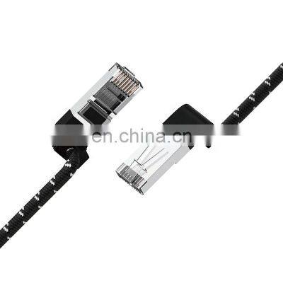 CE ROHS FTP UTP Cat7 Flat Cable Cat8 Network Cable 10cm 15cm 1m Patch Cord Cable photo-4