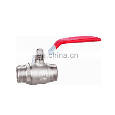 High Pressure Heat Resistant 1/2" inch M-BSP Brass Ball Valve