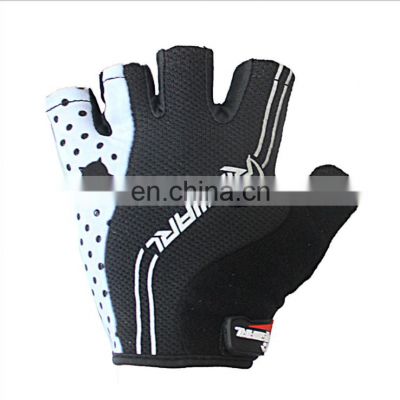 Outdoor fishing hot style genuine silicone half-finger mittens for bicycle riding