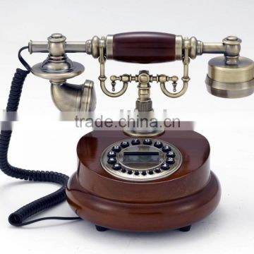 Elegant Wooden antique telephone,retro phone