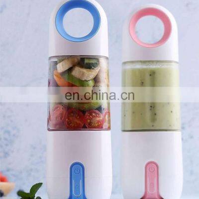 Amazing Hot Selling OEM 60W 4 Blades Portable Blender Mixer Usb Electric Fruit Juicer With 480ML Cup