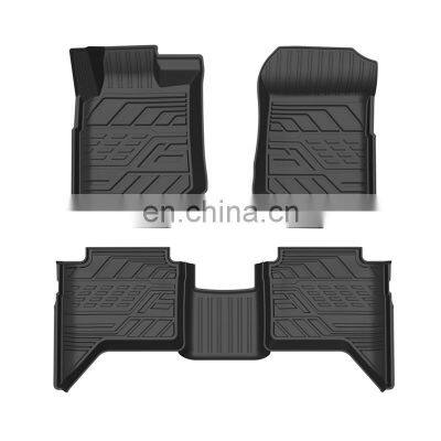 High Quality Safety Designed Named Truck Interior Floor Mats Fit For F-150 2015-2019