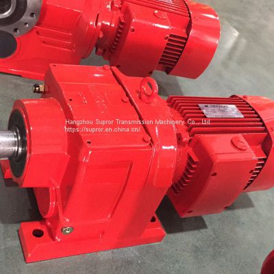 K Series Helical Bevel Transmission Gear Box Parts Reductor with Geared Motor for Wind Generator