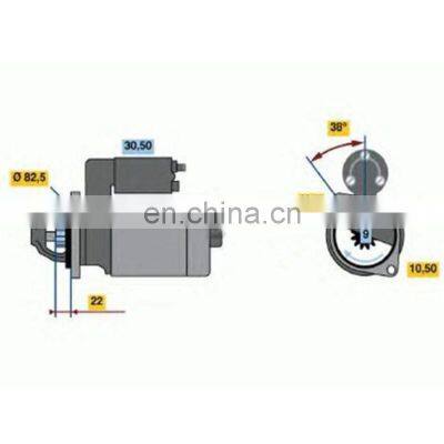 93184927 Auto Parts Car Starter Motor for Saab 9-5 Estate 1998-2009 photo-4