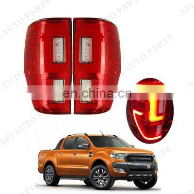 Car LED Rear Tail Light Assembly Red for RANGER T6/T7/ T8 2012-2019 Year