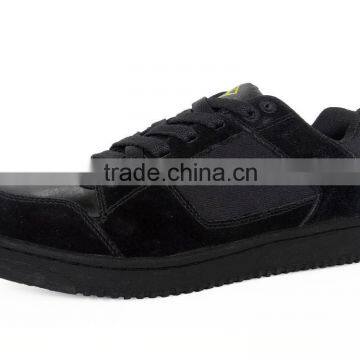 EN ISO 20345 S1P Anti-Statics Black Out Flat Sole Casual Safety Shoes photo-2