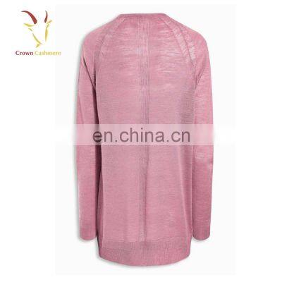 Женская модная вязаная кардиган с раскрывающейся передней частью photo-3