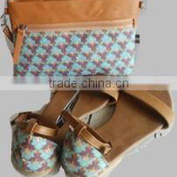 Matching Checked Bag and Shoes Set photo-2