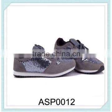 shiny sport shoes fashion leisure sports shoes girls leisure shoes