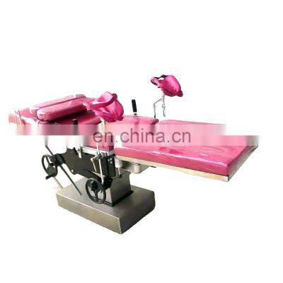 Wholesale electric gynecological operating bed for hospital use