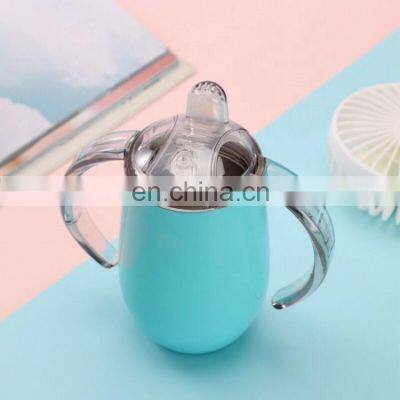 Top 1 Quality  10 OZ Baby Sippy Stainless Steel Cup Tumbler Wholesale