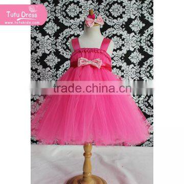 2015 new princess girl dress girls puffy dresses party	tutu hotsale dress