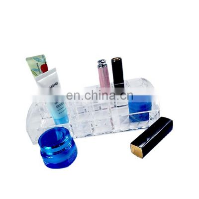 Clear plastic makeup acrylic organizer cosmetic beauty case