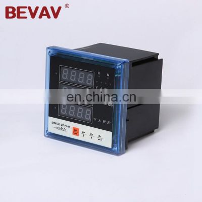 A+quality digital programmable power meter,display voltage/current/active power and reactive power,multifunction energy Meter