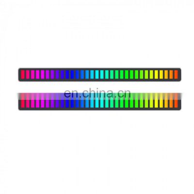 DPBGC18 LED Music Spectrum Display RGB Pickup Rhythm Light Voice-Activated Music Rhythm Light