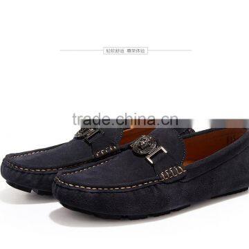 men fashion leather loafer shoes driving shoes