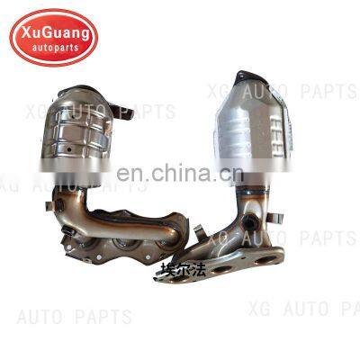 XG-AUTOPARTS exhaust system for Toyota alphard catalytic converter from factory directly