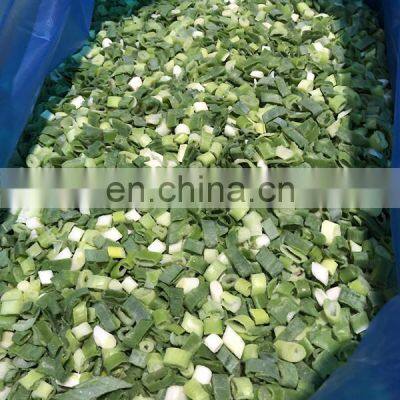 Sinocharm BRC Approved High Quality 5mm IQF Frozen Green Onion Cut photo-5