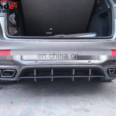RUNDE 2015-2019 GLC Brilliant Quality TopCa Style Carbon Fiber Rear Diffuser For Mercedes GLC GLC63 X253 W253 photo-2