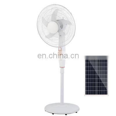 High Quality Solar Power Fan 16 Inch 18 Inch 25W Hotel Solar Charging Fan