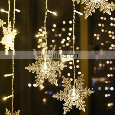Window String Wedding Party String Light Holiday Indoor Decorations 3.5M LED Curtain Lights
