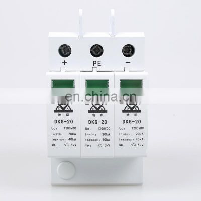 DC 1200V 3P Solar PV Surge Protector 40ka SPD Surge Arrester