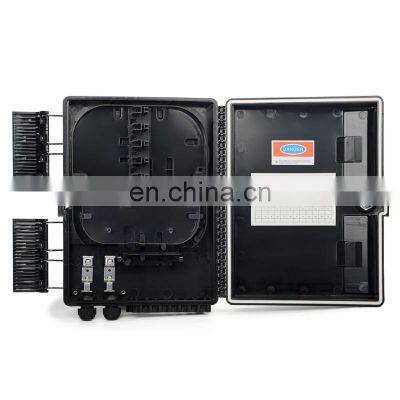 CE 16 Core Outdoor IP 65 FTTH FAT Black Fiber Optical Distribution Nap Box photo-4