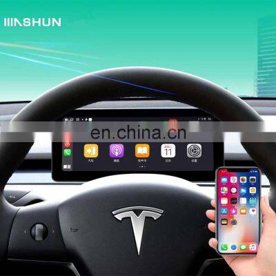 Car Center Consoles Digital Dashboard Instrument Panel Multi-media GPS Touch Screen Interior car Display For Tesla Model 3 Y