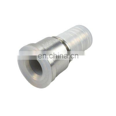 Sanitary Stainless Steel PFA Lined Tri-clamp Hose Fitting photo-2
