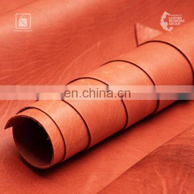 Full Grain 12 sqft Size and 1 mm Thickness Vegetable Tanned Genuine Leather at Reliable Price