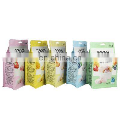 Custom Mylar Edible Snack Packaging Pouches Food Plastic Aluminum Foil Stand up Pouch for Freeze-drying Snacks Packaging photo-2