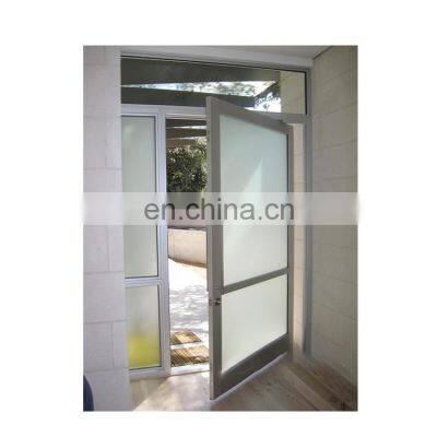 Double Glass Pvc Doors PVC Doors With Iron Grills Vinyl PVC Door photo-4