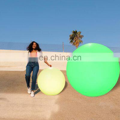 Pool Ball 400mm Night Light Floating Ball Display Light Xmas With Colors Change LED Ball Light Garden