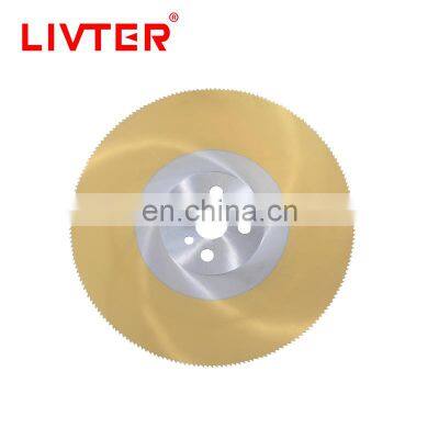 LIVTER Customization HSS Circular Saw Blade for Metal Cutting HSS Saw Blades