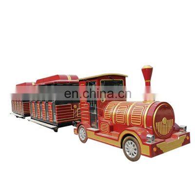 High Quality Large Attraction Park Equipment Trackless Train Ride On Sale