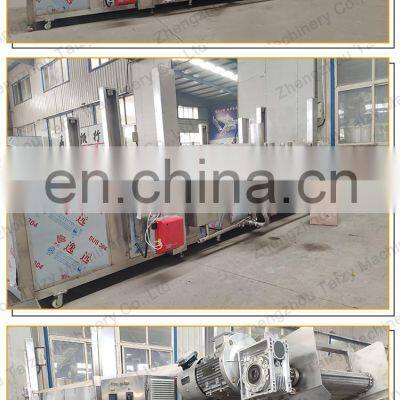 Automatic Continuous Belt Frying Machine Industrial Conveyor Fryer Line Electric Gas Fry Equipment Cheap Price for Sale photo-4