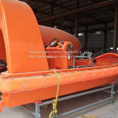 MED Approved SOLAS 15Persons 144HP Diesel Engine 20Knots Fast Rescue Boat photo-4