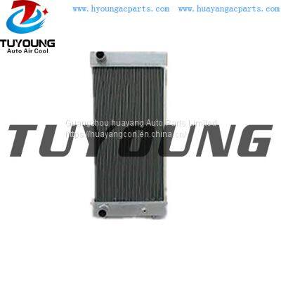TUYOUNG HY-ET372 Auto AC Evaporator Radiator for Komatsu Excavator PC200-8M0 20Y-03-46110 Size 1150*460*100 mm