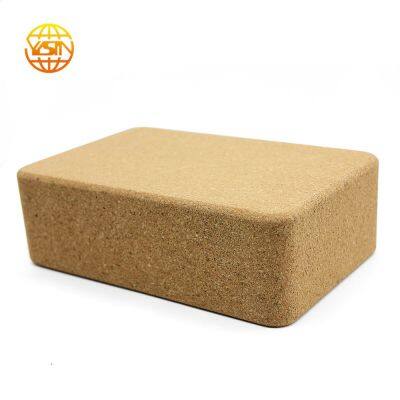 Cork Yoga Brick Cheap Price Custom Eco Friendly Cork Material New Design