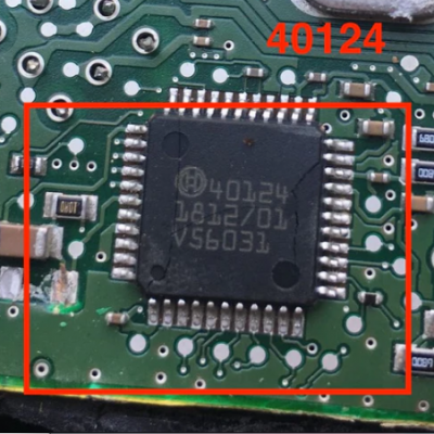 40124 Automotive ECU Computer Board ABS IC Chip