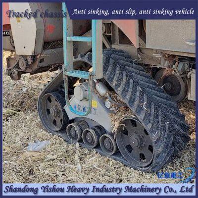 Modification of Rubber Track Chassis for Corn Harvesters to Prevent Derailment photo-3
