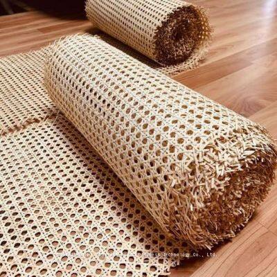 Different Colors and Sizes Plastic pe Rattan Cane Webbing Rolls Materilas for Cabinet Door Led Shade Furniture photo-3