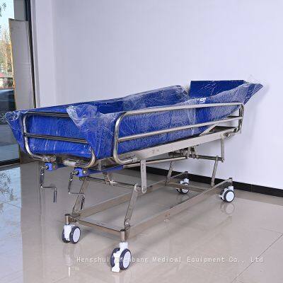 Zhenbang Nursing Home Elevating Bathing Bed Paralyzed Disabled Assistance Bathing Bed Nursing Bathing Bed photo-2