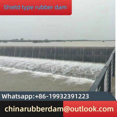 Rubber dam for irrigation and flood control, carbon steel dam for river interception, steel dam for water and gas barrier dam