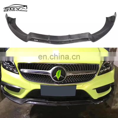 C218 CLS BB Style Carbon Fiber Front Lip Front Bumper Lip For Mercedes Benz C218 CLS Class