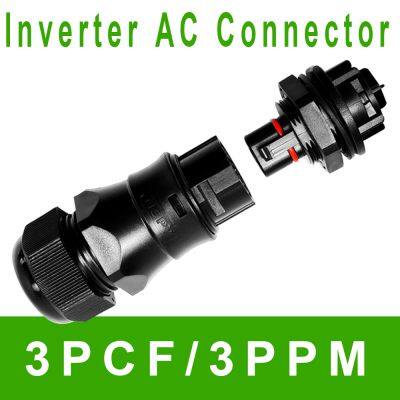 Fire resistant Good Quality 3PCF 3PCM 3PPM NSPV Solar PV Hybrid Inverter Battery 3P AC Connector