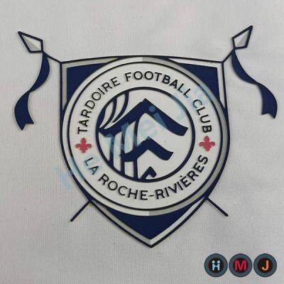 Tpu High Frequency /silicone Printing /silicone Laser Cutting /mould Silicone Heat Transfer Patches for Sports-wear/jerseys/hats/shirts/jackets photo-2